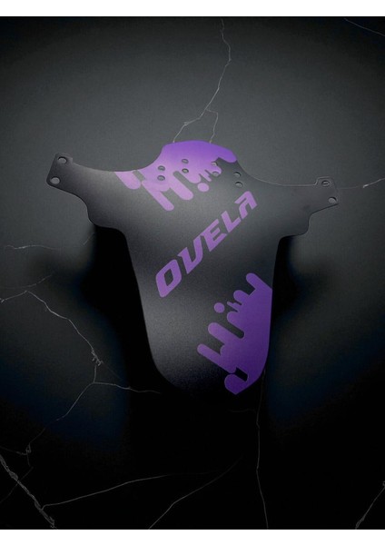 Bisiklet Uyumlu Ön Çamurluk Mudguard Mor