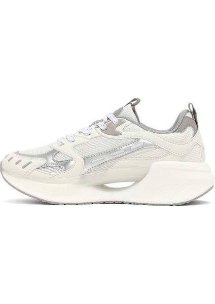 Studio Kadın Gümüş Bağcıklı Kalın Tabanlı Sneaker 25AFD435114 fiyatları