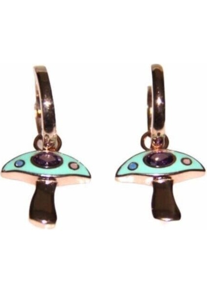 Mushroom Gümüş Küpe fiyatları