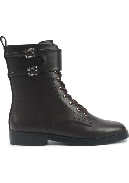 Oprah 5pr Kahverengi Kadın Düz Bot