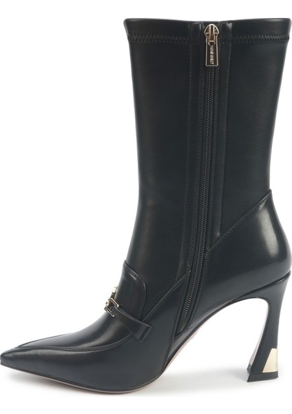 Dora 5pr Siyah Kadın Topuklu Bot modelleri