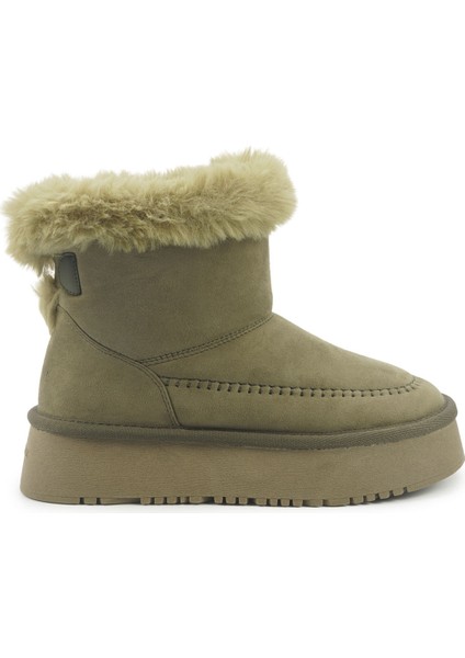 Pulına 5pr Hakı Kadın Kar Botu