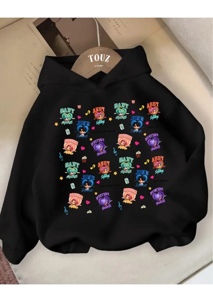 Young Kpop Demon Hunters 3 Iplik Kalın Sweet Hoodie