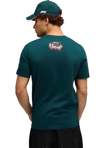 F1 Italy Tee Yeşil Erkek Kısa Kol T-Shirt fırsatları