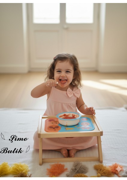 Kız Çocuk Penye Pamuklu Elbise Fiyonklu Pembe Somon fiyatları