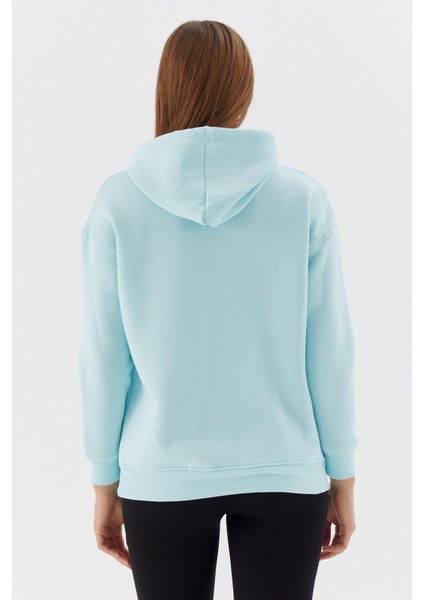 Önü Cepli Kapüşonlu Sweatshirt A.mavı indirimleri