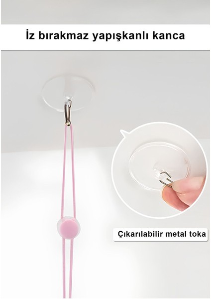 Çıngıraklı Kedi Oyuncağı Yapışkanlı Kedi Oyun Oltası Renkli Ponponlu Hacıyatmaz Oyuncak Zıplayan Top fırsatları