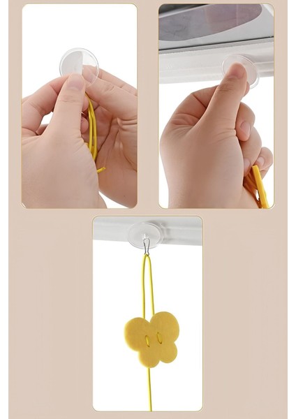 Çıngıraklı Kedi Oyuncağı Yapışkanlı Kedi Oyun Oltası Renkli Ponponlu Hacıyatmaz Oyuncak Zıplayan Top