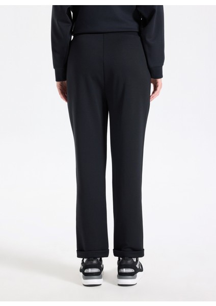 Siyah Kadın Düz Eşofman Altı J5WL-EA7149 fırsatları