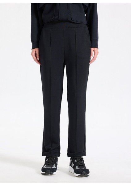 Siyah Kadın Düz Eşofman Altı J5WL-EA7149 indirimleri