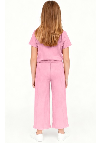 Kız Çocuk Pijama Altı Beli Lastikli Rahat Kalıp fırsatları