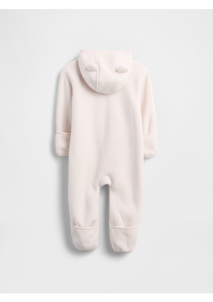 Bebek Açık Pembe Kapüşonlu Gap Logo Tulum modelleri