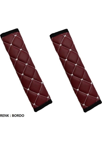 Opel Frontera 1998-2004 Arası Emniyet Kemer Konforu Renk-Bordo