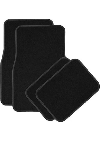 Chevrolet Voyager Halı Oto Paspası 5 Parça Set Siyah Halı 2d