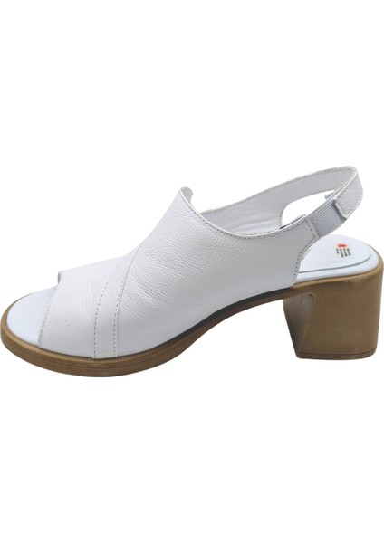 Cristallo - Kadın Topuklu Sandalet - Beyaz - 40 fiyatları