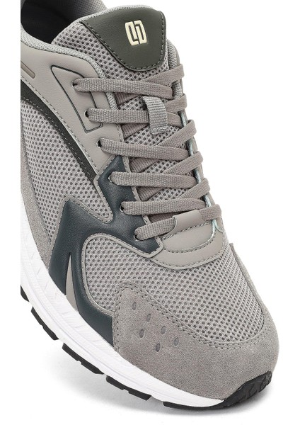 Studio Erkek Gri Bağcıklı Kalın Tabanlı Sneaker 25WFD780314