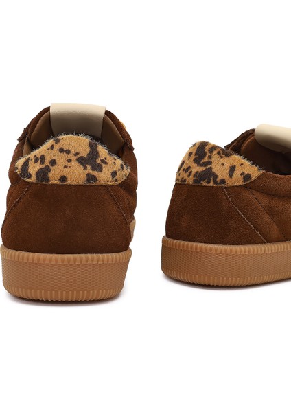 Studio Kadın Kahverengi Bağcıklı Süet Sneaker 25AFD435310