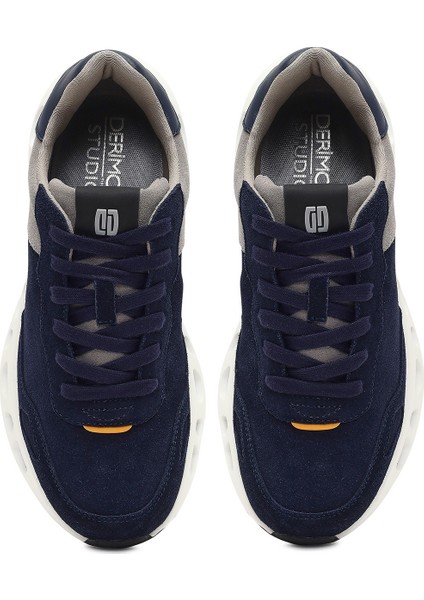Studio Erkek Lacivert Bağcıklı Kalın Tabanlı Sneaker 25WFD780210
