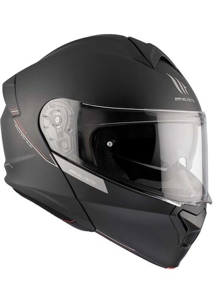 mt Genesıs Sv Solıd A1 Matt Siyah Çene Açılır Kask modelleri