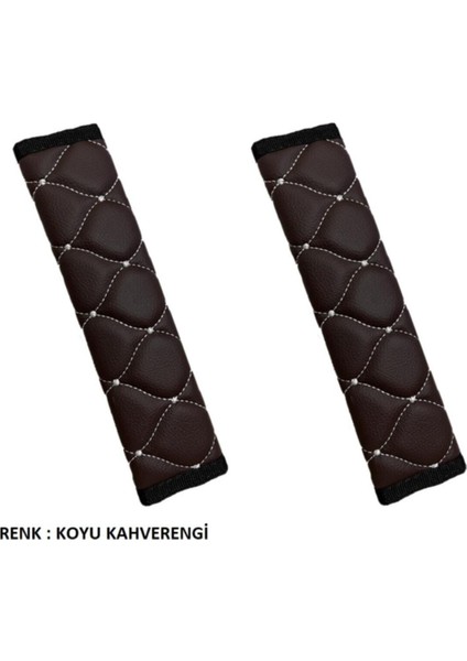 Honda Crv 1997-2001 Arası Emniyet Kemer Konforu Renk-Kahverengi