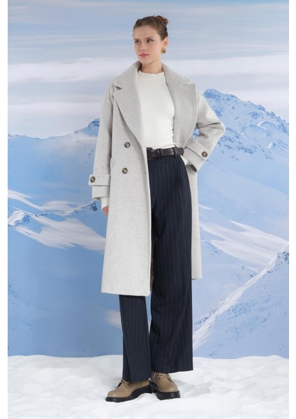 Kolu Apolet Detaylı Kaban Fildişi indirimleri