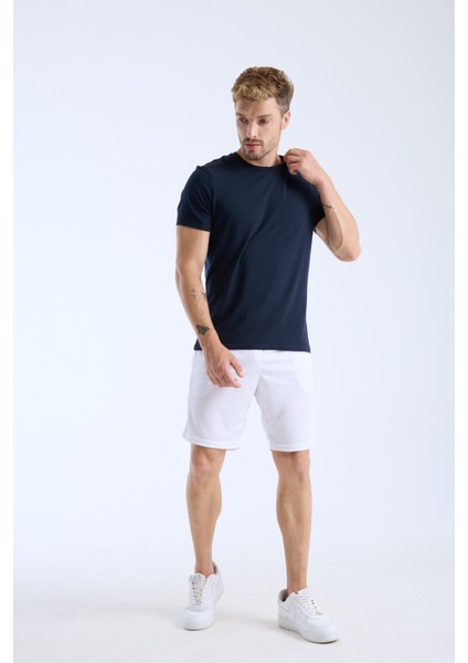 Spor Fitness Koşu Şortu - Hector - Beyaz