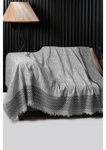 Pamuklu Lüks Kaymaz Koltuk Örtüsü | Koltuk Şalı | Çok Amaçlı Örtü