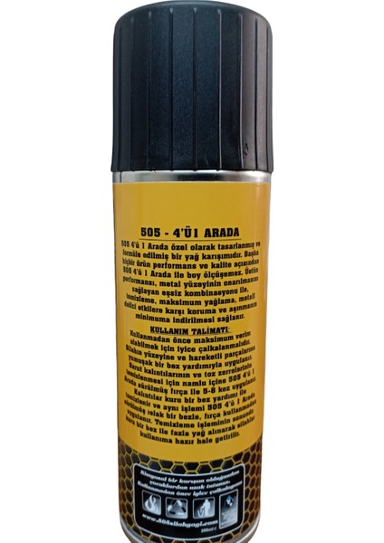 505 Pro 4'ü 1 Arada Tabanca Yağı 200 ml fiyatları