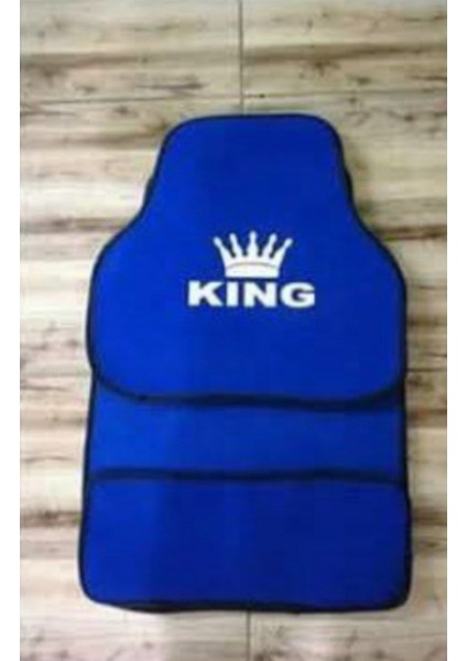 Renault Clio King Mavi Halıfleks 5 Parça Paspas Seti Halı