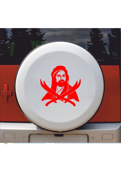 Hz Ali Zülfikar Sticker - Araba Oto Motosiklet Kask Sticker 00095 fiyatları