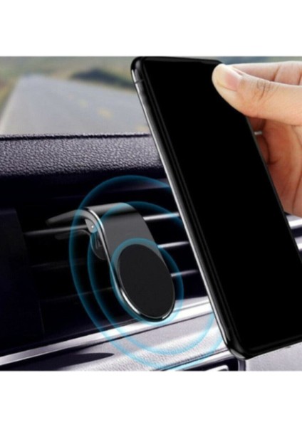 Mıknatıslı Siyah Araç Içi Telefon Tutucu fiyatları