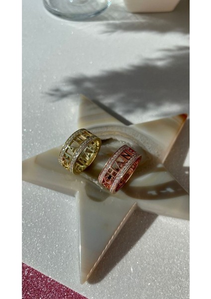 Özel Tasarım Altın Kaplama Yüksek Kalite Üretim Alyans Model 925 Ayar Gümüş Yüzük fırsatları