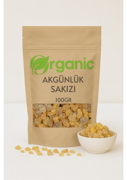 Doğal Akgünlük Sakızı 100GR & Sandaloz Sakızı 100GR | 2'li Bitkisel Karışım Seti | Bitkisel Reçine fiyatları