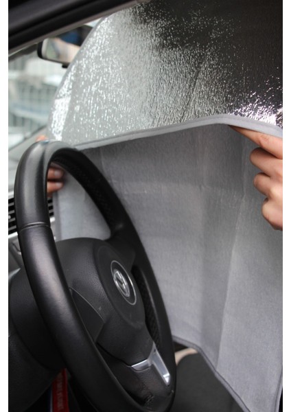 Tüm Araçlar Için Metalizeli Araç Direksiyon Güneş Koruyucu Branda Kılıf Direksiyon Güneşlik fiyatları