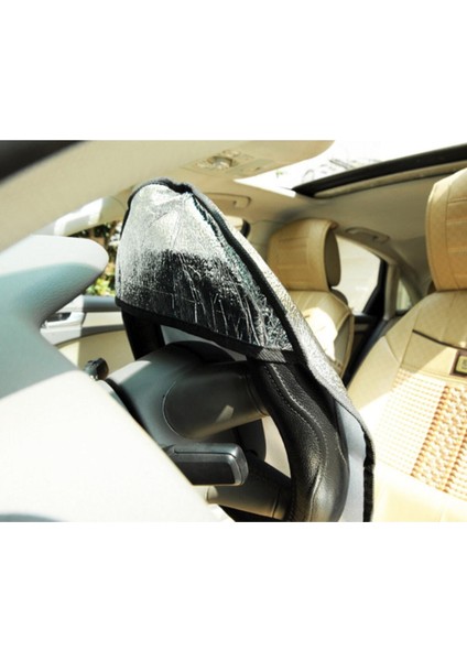 Tüm Araçlar Için Metalizeli Araç Direksiyon Güneş Koruyucu Branda Kılıf Direksiyon Güneşlik fırsatları