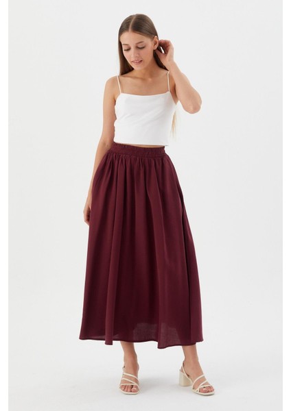 Beli Lastikli Balon Etek Bordo fiyatları