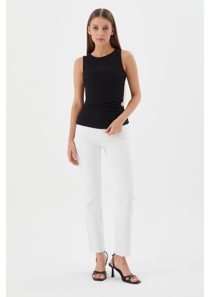 Drapeli Bluz Sıyah modelleri