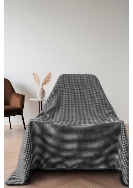 Pamuklu Koltuk Şalı 170X170 cm – Saçaklı Tv Battaniyesi & Tekli Koltuk Örtüsü modelleri