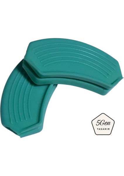 Tava ve Tencereler Için Uyumlu Isıya Dayanıklı Silikon Tutacak Set (2 Set 4 Parça)