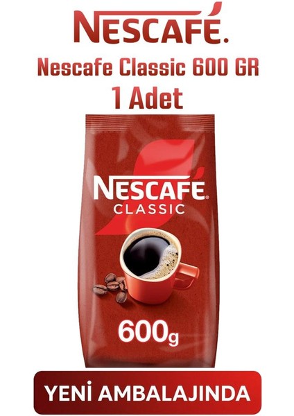 Classic Çözülebilir Hazır Kahve 600GR