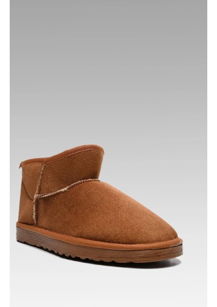 - Süet - Içi Kürklü - Ince Taban - Bilekte Kısa Kadın - Bot & Bootie fırsatları