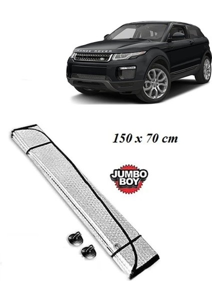 Ön Cam Oto Metalize Alüminyum Uyumlu Katlanabilir Güneşten Koruyucu Perde Güneşlik 150X70CM