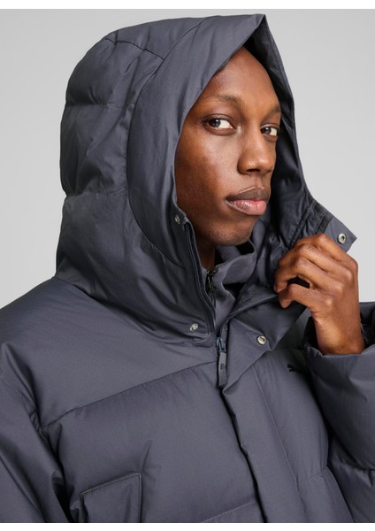 62646669 Protective Down Parka Gala Gri Düz Erkek Mont fiyatları