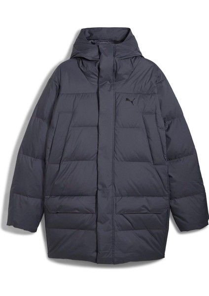62646669 Protective Down Parka Gala Gri Düz Erkek Mont