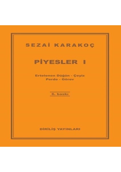 Piyesler 1