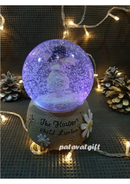 Keman Çalan Papatyalı Kız Püskürtmeli & Işıklı & Müzikli Kar Küresi fiyatları