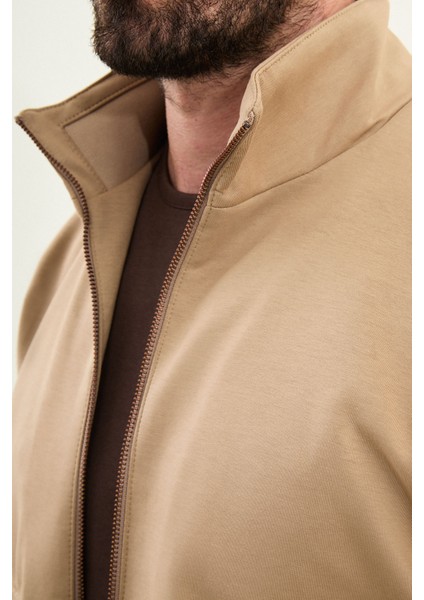 Düz Slim Fit Fermuarlı Torba Cepli Hakim Yaka Pantolon Mont fiyatları