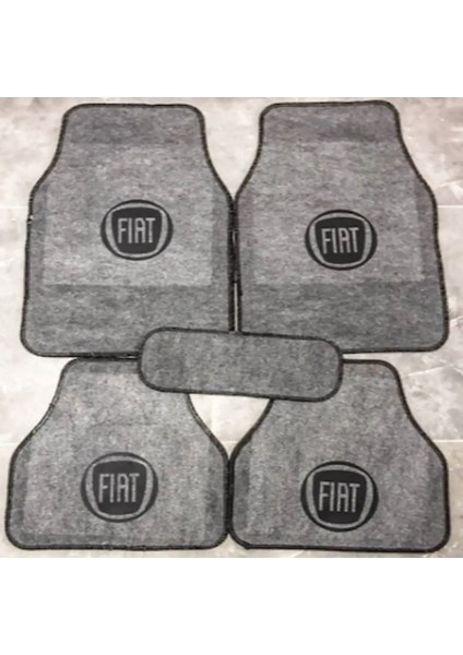 Fiat / Tofaş Şahin Füme Halı Paspas Seti (5 Adet) Halı 2d
