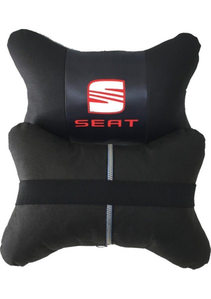 Seat Araca Araca Özel 2 Li 5d Ortopetik Oto Boyun Minderi ( Özel Dijital Baskı ) A++ Kalite Elyaf fiyatları