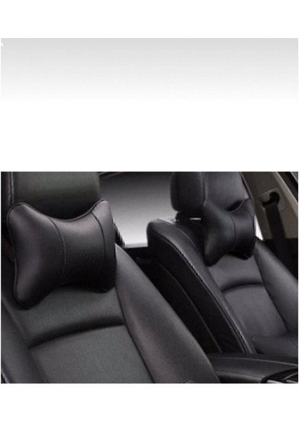 Universal 2li 3D Ortopedik Oto Boyun Yastığı Suni Deri Tr fiyatları